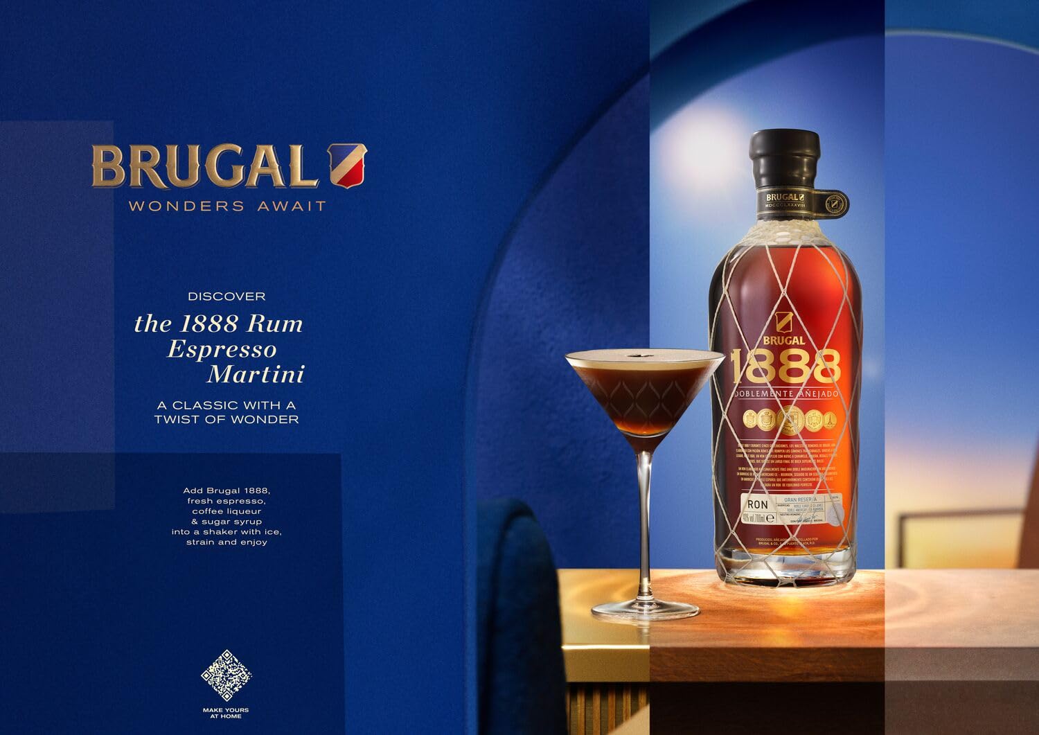BRUGAL 1888 ラム酒 700ml 外箱付き Brugal 1888 | Dominican Double Aged Rum | Bourbon and Oloroso